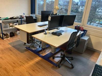 Overview picture of Office desk setup (2x)